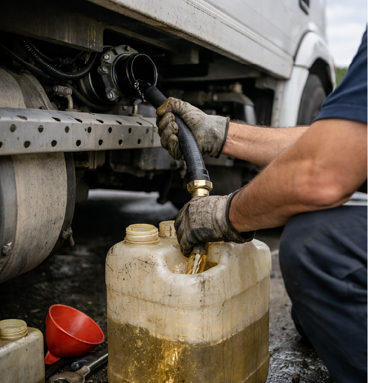 Carga de combustible con medicion por litros