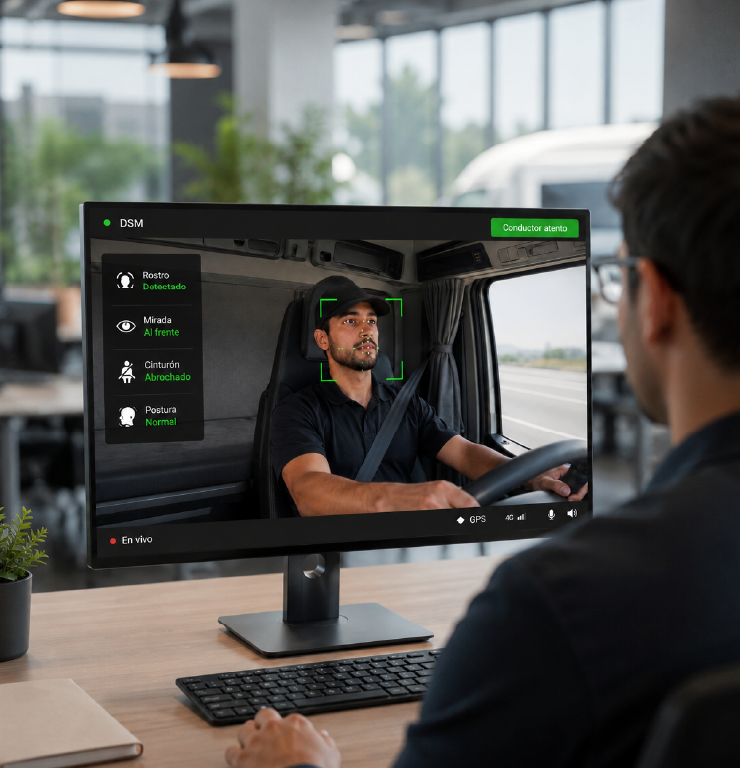 Monitoreo DSM para revisar contexto de conducción